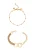 faina Armband  goud / pink