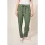 White Stuff Effie Linen Trouser Khaki Green