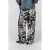 Lollys Laundry wide leg high waist broek blauw