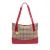 Tweedelige Haymarket Check Canvas Tote