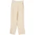 Khaite broek met wijde pijpen in crèmekleurige viscose