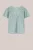 WE Fashion – Dames blouse met plooidetail – Regular fit – Groenblauw – Katoen –