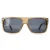 INVU Rechthoek Heren Beige Bewolkt Demi Blauw Gepolariseerd B2130