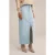 We Fashion Skirt Maxi Length Light Blue