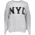 Geisha Pullover Nyc Grey/black