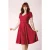 Topvintage exclusive ~ Violetta swing jurk in rood