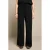 LOLALIZA viscose straight leg broek – zwart