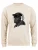Cotton Prime Sweatshirt ‘Monkey mit DJ-Kopfhörer’  beige / donkergrijs / wit