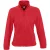 SOLS Dames/dames North Full Zip Fleece Jacket (Rood)