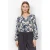 Soyaconcept gebloemde blouse – wit