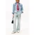 Tommy Hilfiger Cropped Trucker Jacket Rwb Denim Mid Light Blue