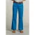 River Woods Petrol Blue Basic Pants Blue