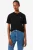 Lacoste Dames T-shirt zwart, Effen