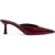 Steve Madden Lisbeth Mules Burgundy Leather