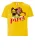 LOGOSHIRT Shirt ‘Langstrumpf & Herr Nilsson’  geel