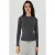 Ultra Zachte Aanraak Slim Fit Crew Neck Lange Mouw Basis Top