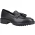 Hush Puppies Abigail Senior Meisjes Zwarte Leren Mocassins