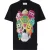Round Neck T-Shirt Little Ice Cream Skull
