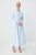 Trendyol Modest Dames Blauw Effen Maxi Lang Casual Skater Modest Jurken