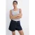 Mango regular fit denim short – donkerblauw