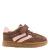 Graceland suèdelook sneakers – bruin/roze