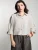 WEARABLE STORIES Shirt ‘Lipa’  wit