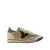 Metallische nylon sneakers met gespleten leer voor dames Victoria Saturno