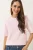 Gewatteerd Crew Neck T-Shirt