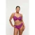 PrimaDonna niet-voorgevormde beugel bikinitop Malabo roze/donkerblauw