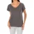 Dames-T-shirt met korte mouwen en V-hals 1487904682