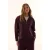 Oversized Gestreepte Halfsluiting Sweatshirt