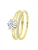 Lucardi Ring  goud / transparant