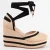 Montevita Espadrilles Met Een Sleehak Balenci11 Beige