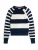 TOMMY HILFIGER Trui  navy / wit