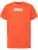 Hummel Shirt  donkeroranje / wit