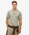 Superdry Mannen Micro Logo Graphic T-shirt met Losse Pasvorm Beige