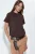 Effen Ronde Hals T-Shirt
