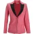 Emilio Pucci enkelgeknoopte blazer met zakken in roze wol