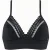 Livera Co Bra Wf Tshirt Triangle Bralette Grap Black