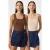 Getailleerde U-kraag Gebreide 2-Pack Tanktop