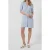 French Connection Sara-bonita Eco V Nk Ss Dress Cloud Bl/butter Yell
