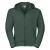 Russell Heren Authentiek Sweatshirt met capuchon (Fles groen)