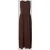Scotch & Soda midi-jurk met ronde hals en stitchings