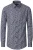Casa Moda Casual Fit Overhemd blauw, Print