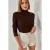 Gefitte Ribbeld Turtleneck Trui
