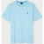 Paul Smith Mens Reg Fit Tshirt Zebra Badge Light Blue