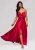 Ombre Avondjurk ‘Francesca’  rood