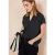 Street One Dames Viscose blouseshirt in Zwart