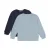 MINYMO Sweatshirt  opaal / donkerblauw