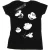 Li-cense Disney dames mickey mouse gezichten katoenen t-shirt